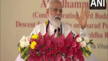 India News | Lord Buddha's Teachings Are Motivation for India to Become Self-reliant: PM Modi