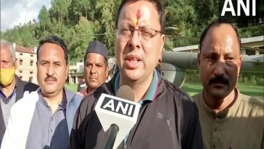 India News | Uttarakhand CM Dhami Visits Cloudburst-hit Nainital District