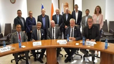 World News | Jaishankar Meets Presidents, Senior Leadership of Universities in Israel