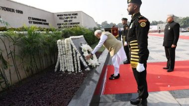 India News | PM Modi Pays Homage to Police Personnel Killed in Line of Duty