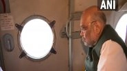 India News | Amit Shah Conducts Aerial Survey of Rain-affected Areas in Uttarakhand