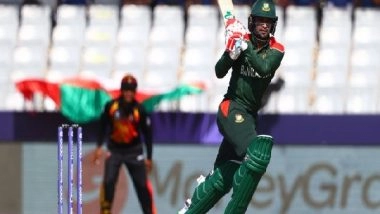 Sports News | T20 WC: Shakib's All-round Performance Helps B'desh Thrash PNG to Qualify for Super 12s
