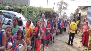 India News | Uttarakhand Police, SDRF Set Up Disaster Relief Camp for Flood-affected People in Udham Singh Nagar