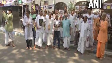 ISKCON Devotees Protest in Several Parts of India Against Violence on Hindus in Bangladesh