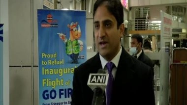 India News | First International Flight Services from Srinagar to Sharjah Will Enhance Economic Bonds Between the Two Regions, Says Srinagar Mayor