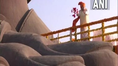 India News | Amit Shah Attends 'Rashtriya Ekta Divas' in Gujarat's Kevadia, Pays Tribute to Sardar Vallabhbhai Patel