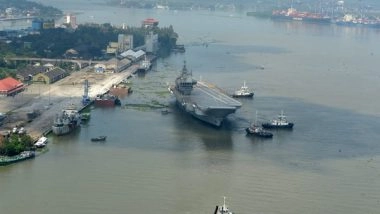 India News | IAC Vikrant Heads out for Second Sea Trials from Kochi