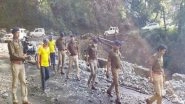 India News | Uttarakhand: DGP Ashok Kumar Inspects Rescue Operations in Rain-hit Nainital