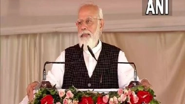 India News | PM Modi Slams Earlier UP Governments for Ruining Purvanchal's Image, Not Focusing on Health Care Facilities