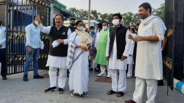 India News | UP Congress Leaders Rajesh Pati Tripathi, Lalitesh Pati Tripathi Join TMC