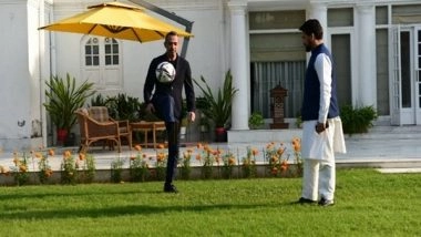 Sports News | Anurag Thakur Discusses Promotion of Football at Grassroots Level with Youri Djorkaeff