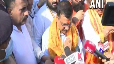 India News | Delhi CM Kejriwal to Perform Diwali Puja at Thyagaraj Stadium This Year