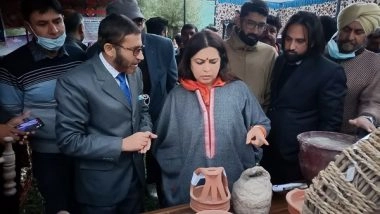 India News | Meenakashi Lekhi Visits J-K's Baramulla, Interacts with Public Representatives