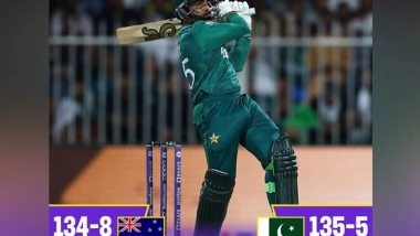 Sports News | T20 WC: Asif Ali Fires Pakistan to Thrilling Win over New Zealand