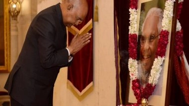 India News | President Kovind Pays Floral Tribute to Former President KR Narayanan on His Birth Anniversary