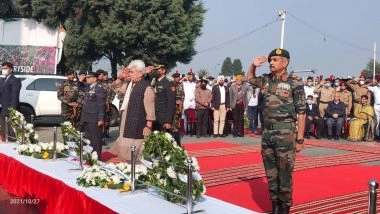 India News | J-K LG Manoj Sinha Dedicates War Memorial at Srinagar