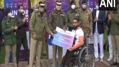 India News | Azadi Ka Amrit Mahotsav: J-K Police Organises Mini-marathon on National Unity Day