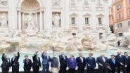 PM Narendra Modi, Other G20 World Leaders Toss Coins Into &lsquo;Wishing Well&rsquo; of Rome&rsquo;s Iconic Trevi Fountain