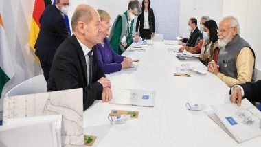 World News | PM Modi, Chancellor Merkel Discuss India-Germany Relations on Sidelines of G20 Summit