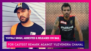 Yuvraj Singh, Arrested And Released On Bail In Case Lodged For Casteist Remark Against Yuzvendra Chahal