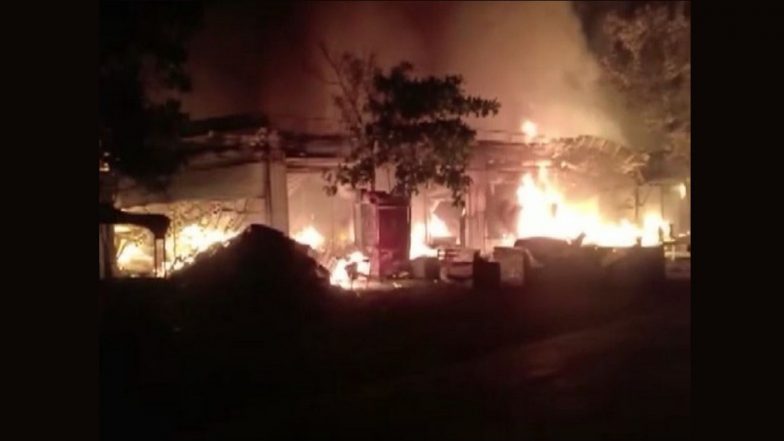 Thane: 40 Furniture Godowns Gutted in Fire in Maharashtra’s Bhiwandi, No Casualty Reported