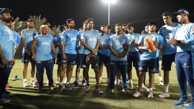 MI vs DC, Sharjah Weather, Rain Forecast and Pitch Report: Here’s How Weather Will Behave for Mumbai Indians vs Delhi Capitals IPL 2021 Clash at Sharjah Cricket Stadium
