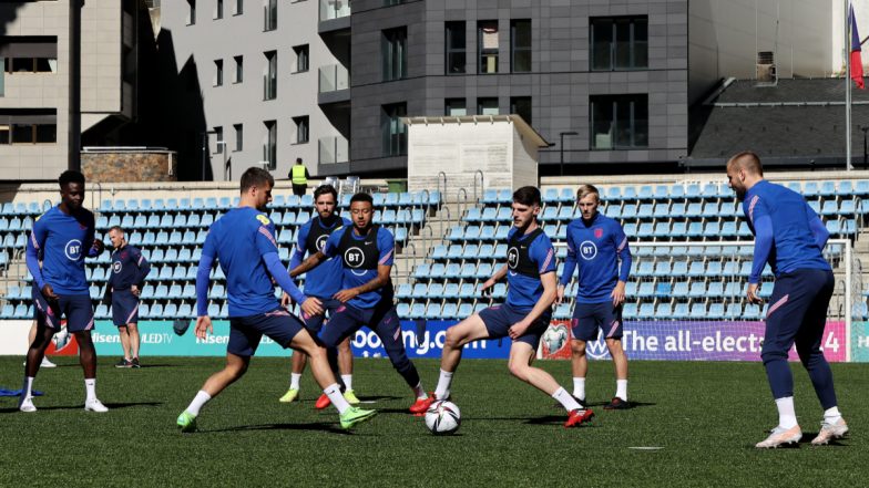 Andorra vs England, FIFA World Cup 2022 European Qualifiers Live Streaming Online: Get Free Live Telecast of Football Match in IST