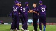 AFG vs SCO, Sharjah Weather, Rain Forecast and Pitch Report: Here&rsquo;s How Weather Will Behave for Afghanistan vs Scotland T20 World Cup 2021 Clash at Sharjah Cricket Stadium