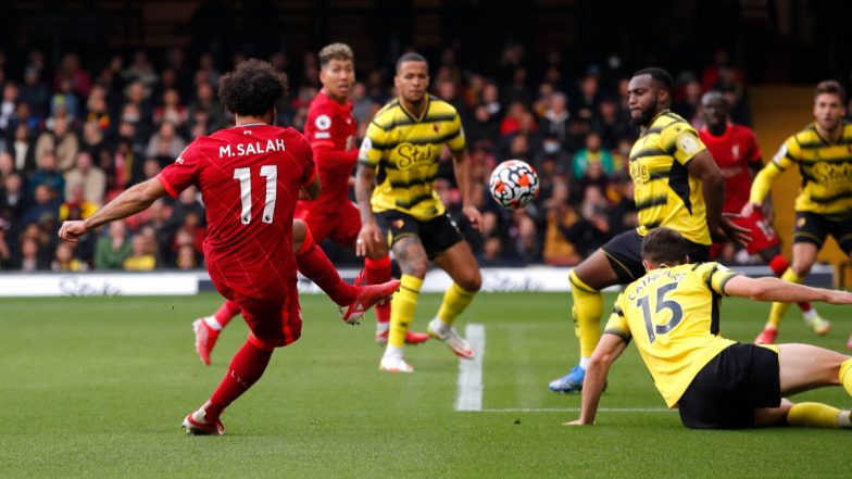 Watford 0–5 Liverpool, Premier League 2021–22: Roberto Firmino Scores Hattrick, Mohamed Salah Shines in Reds Dominant Win Over Hornets