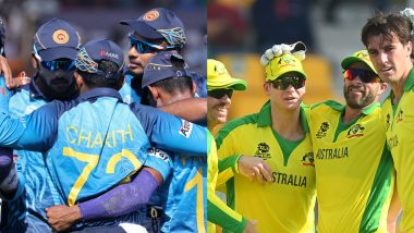 AUS vs SL Preview: Likely Playing XIs, Key Battles, Head to Head and Other Things You Need To Know About T20 World Cup 2021 Match 22