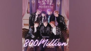 World News | BTS' 'Blood Sweat & Tears' Hits 800 Million Views
