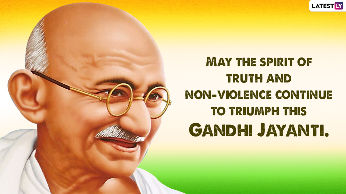Happy Gandhi Jayanti 2021 Messages, Wishes & Greetings: WhatsApp ...