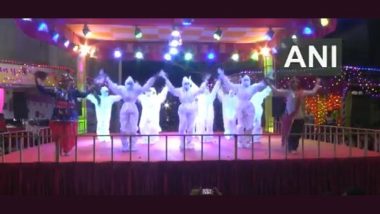 Navratri 2021: Girls in PPE Kits Perform Garba Dance To Spread Awareness on COVID-19 in Rajkot (Watch Video)