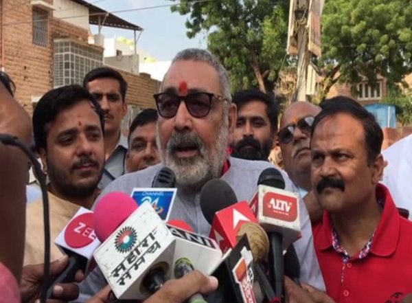 India News | India-Pak T20 World Cup Match 'should Be Reconsidered', Says Giriraj Singh