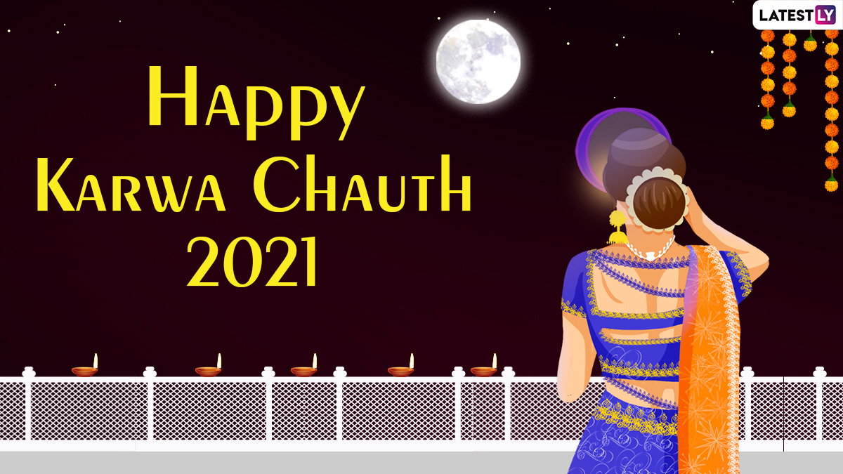 Karwa Chauth 2021 Images & HD Wallpapers For Free Download Online: Wish  Happy Karva Chauth With WhatsApp Stickers, Greetings, Quotes and Messages |  🙏🏻 LatestLY