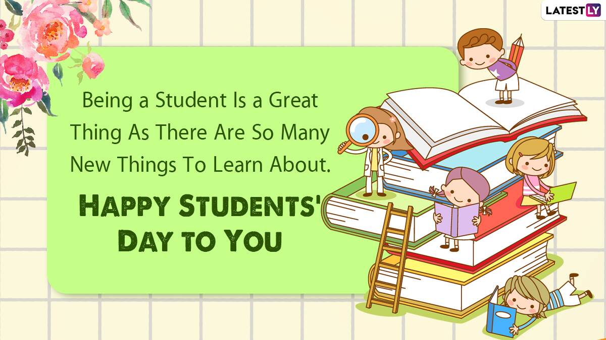 Happy Students’ Day 2021 Greetings: Whatsapp Stickers, Hd Images 