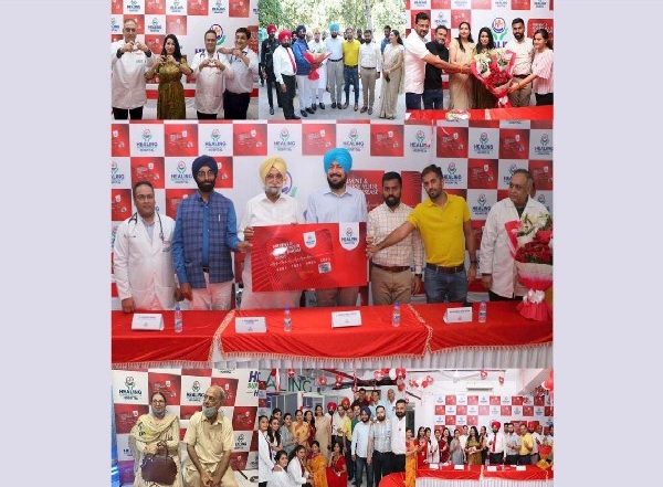 Business News | Healing Heart Card Launched by Deputy CM Sukhjinder Singh Randhawa at Healing Super Speciality Hospital Chandigarh on the Occasion of World Heart Day