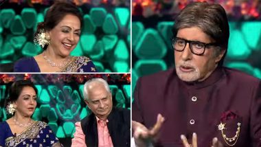Kaun Banega Crorepati 13: Hema Malini Reveals What’s in Her Clutch to Amitabh Bachchan (Watch Video)