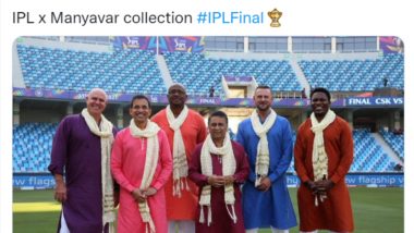 IPL 2021 Funny Memes: From Sunil Gavaskar to Matthew Hayden, IPL 2021 Commentators’ Colourful Kurta-Pyjamas at the Final in Dubai Sparks a Meme-Fest