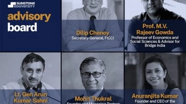 Business News | Sunstone Eduversity Announces Its Advisory Board