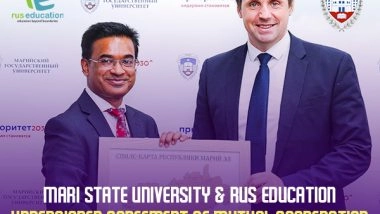 Business News | Mari State University Joins Hand with Rus Education to Encourage International Students in Its Campus