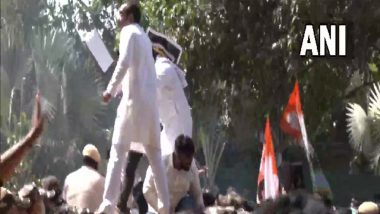 Lakhimpur Kheri Violence: Indian Youth Congress Workers Stage Protest in Delhi Over Lakhimpur Incident