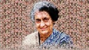Indira Gandhi Death Anniversary: Congress Pays Tributes to Former Prime Minister and 'Iron Lady of India' on Her Death Anniversary
