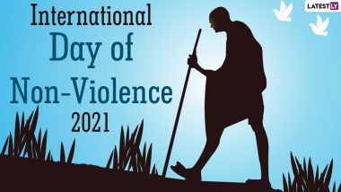 International Day of Non-Violence 2021: Know Date, Theme, History and Significance of Day Observed by UN to Honour Mahatma Gandhi Birth Anniversary