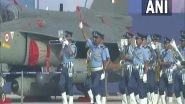 India News | IAF Conducts Full Dress Rehearsal at Hindon Air Base Ahead of 89th Anniversary