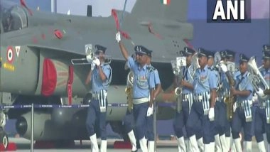 India News | IAF Conducts Full Dress Rehearsal at Hindon Air Base Ahead of 89th Anniversary