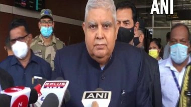 India News | Bureaucrats in Bengal Not Public Servants, They Are 'political Servants': Governor Jagdeep Dhankhar