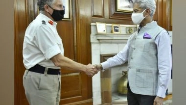 World News | Jaishankar Meets UK CDS General Carter, Holds Talks on Afghanistan, Indo-Pacific