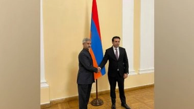 World News | Jaishankar Meets Armenia's National Assembly President, Discuss Bilateral Ties