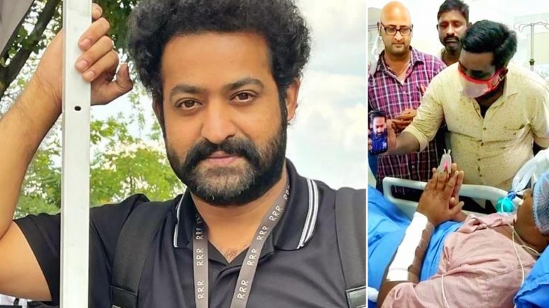 Jr NTR Video-Calls His Fan Who Got Injured in an Accident; Helps With Financial Aid For Treatment (View Pics)